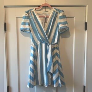 Milly Striped Silk Chelsea Dress. NWT Size. 4